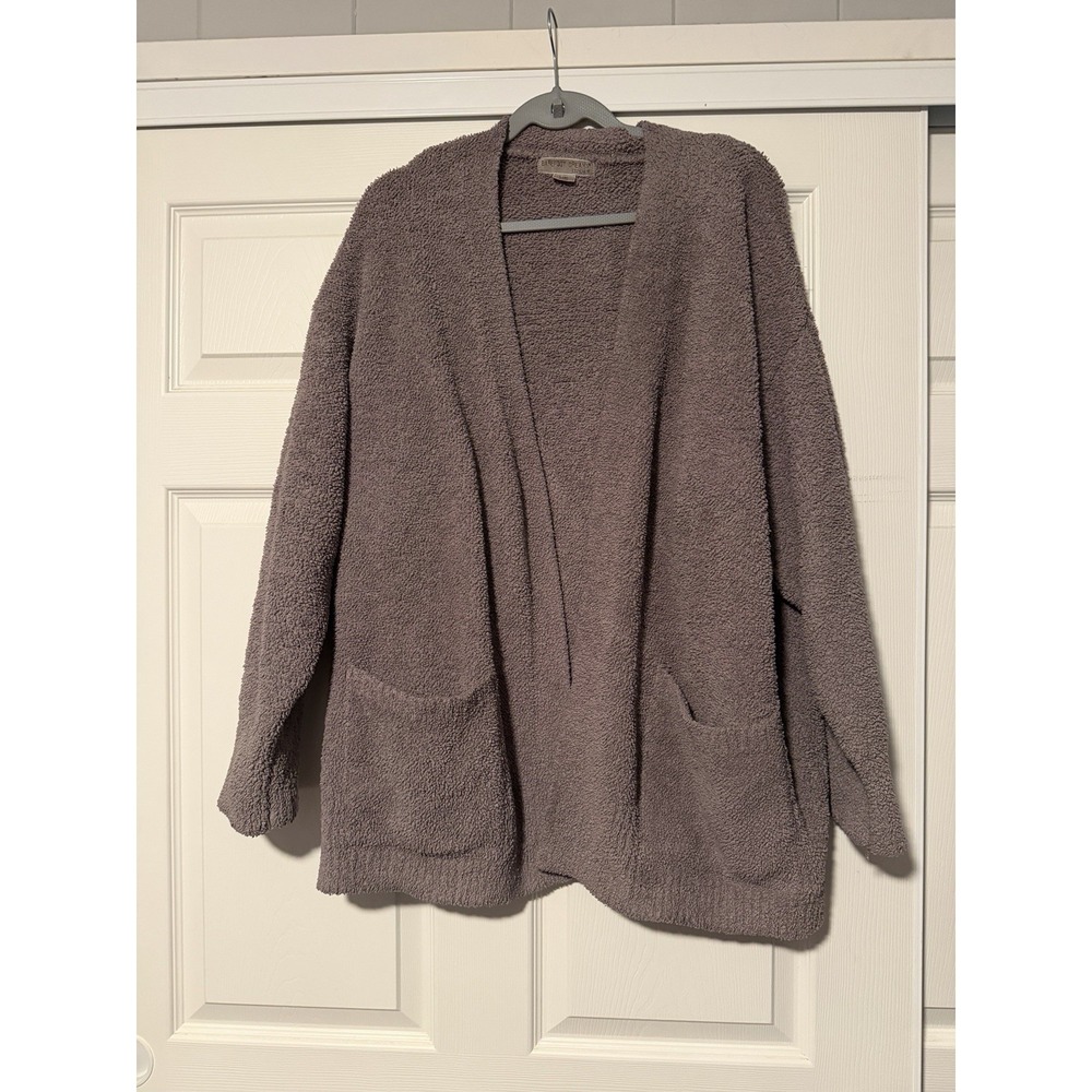 Barefoot Dreams Cozychic Cardigan Open Sweater Warm Comfy Cozy Teddy Loungewear